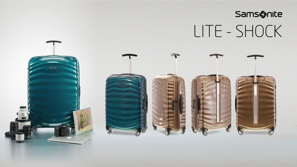 Lite-shock - Vali kéo cao cấp siêu nhẹ và siêu bền thương hiệu Samsonite