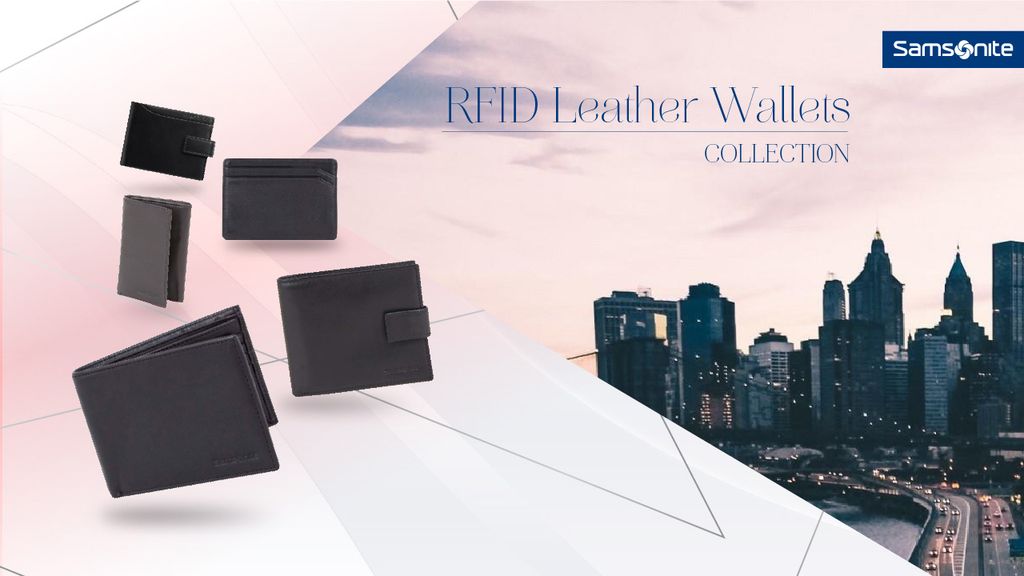 Bộ sưu tập ví da nam cao cấp của Samsonite
