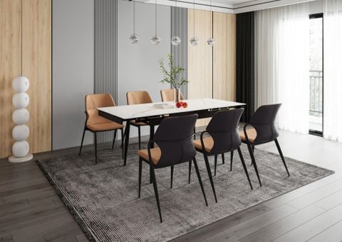 Những điểm cộng nổi bật của bàn ăn 6 ghế hiện đại