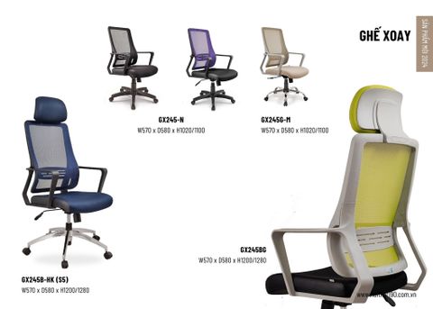 5+ lý do nên mua ghế lưới văn phòng ngay hôm nay