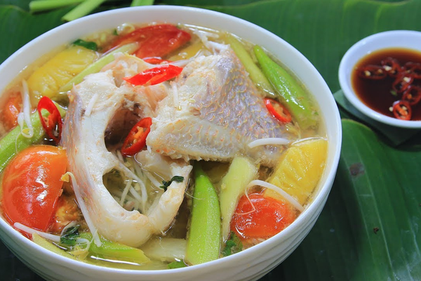 canh chua cá diêu hồng