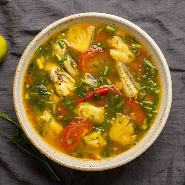 canh chua cá khoai