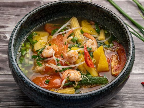 canh chua tôm