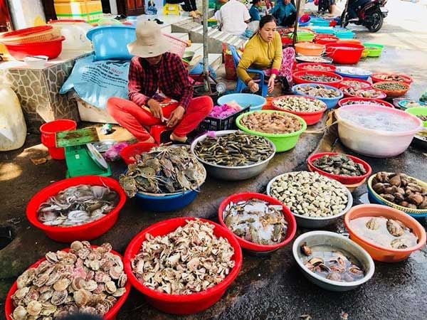 chợ hải sản Phan Thiết