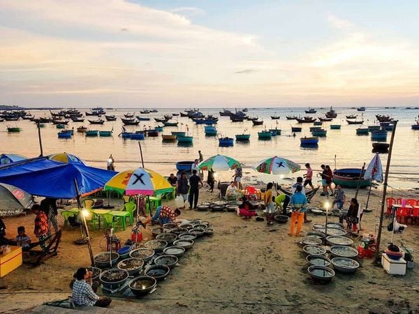 chợ hải sản Phan Thiết