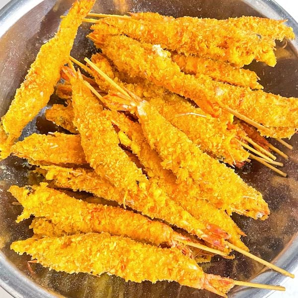 tôm sú chiên xù