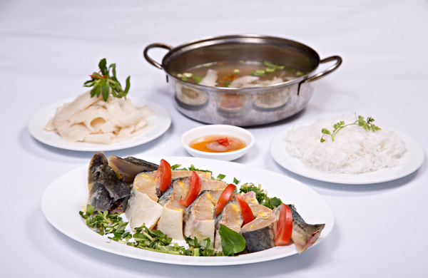 lẩu cá tầm Sapa