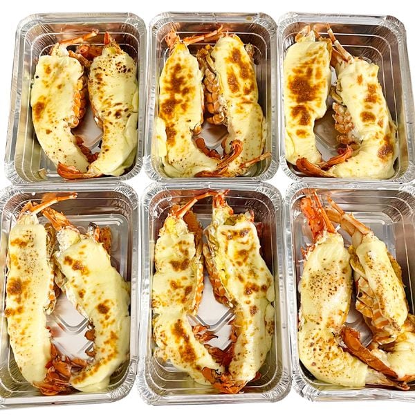 Tôm hùm xanh nướng phô mai