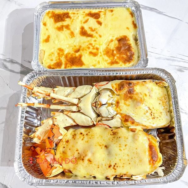 tôm hùm bông bỏ lò phô mai