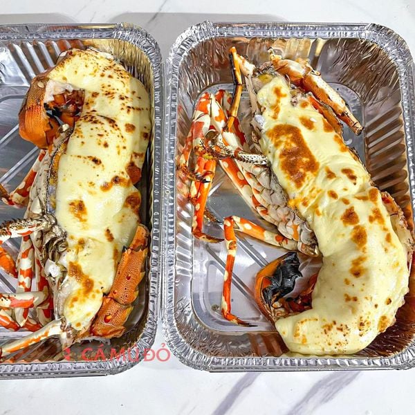 tôm hùm bông nướng phô mai