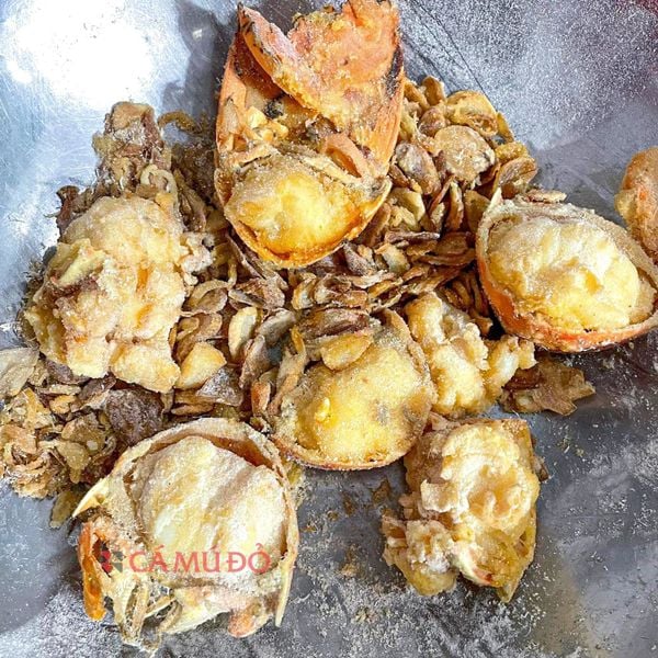 tôm hùm bông rang muối