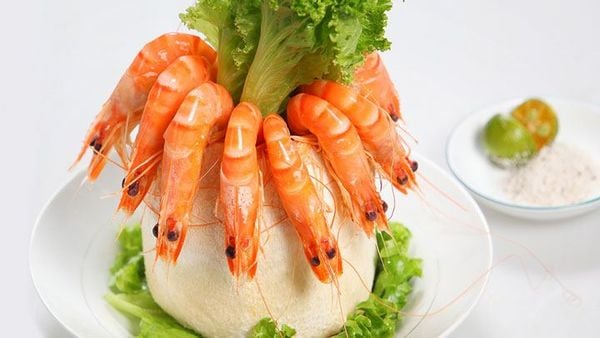 Tôm sú hấp như nào thì ngon?
