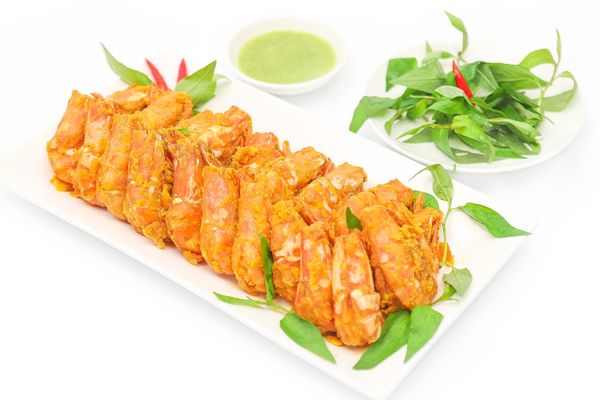 tôm sú sốt trứng muối