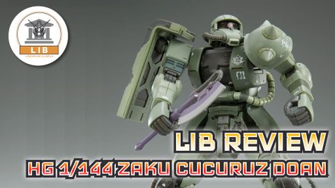 HG MS-06F Cucuruz Doan Zaku - Review và đánh giá chi tiết