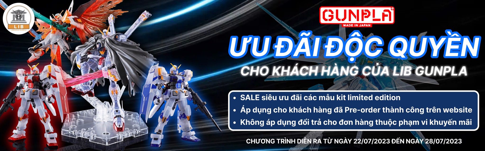 ƯU ĐÃI CHO KHÁCH HÀNG PRE-ORDER: EVENT LIMITED KIT SALE