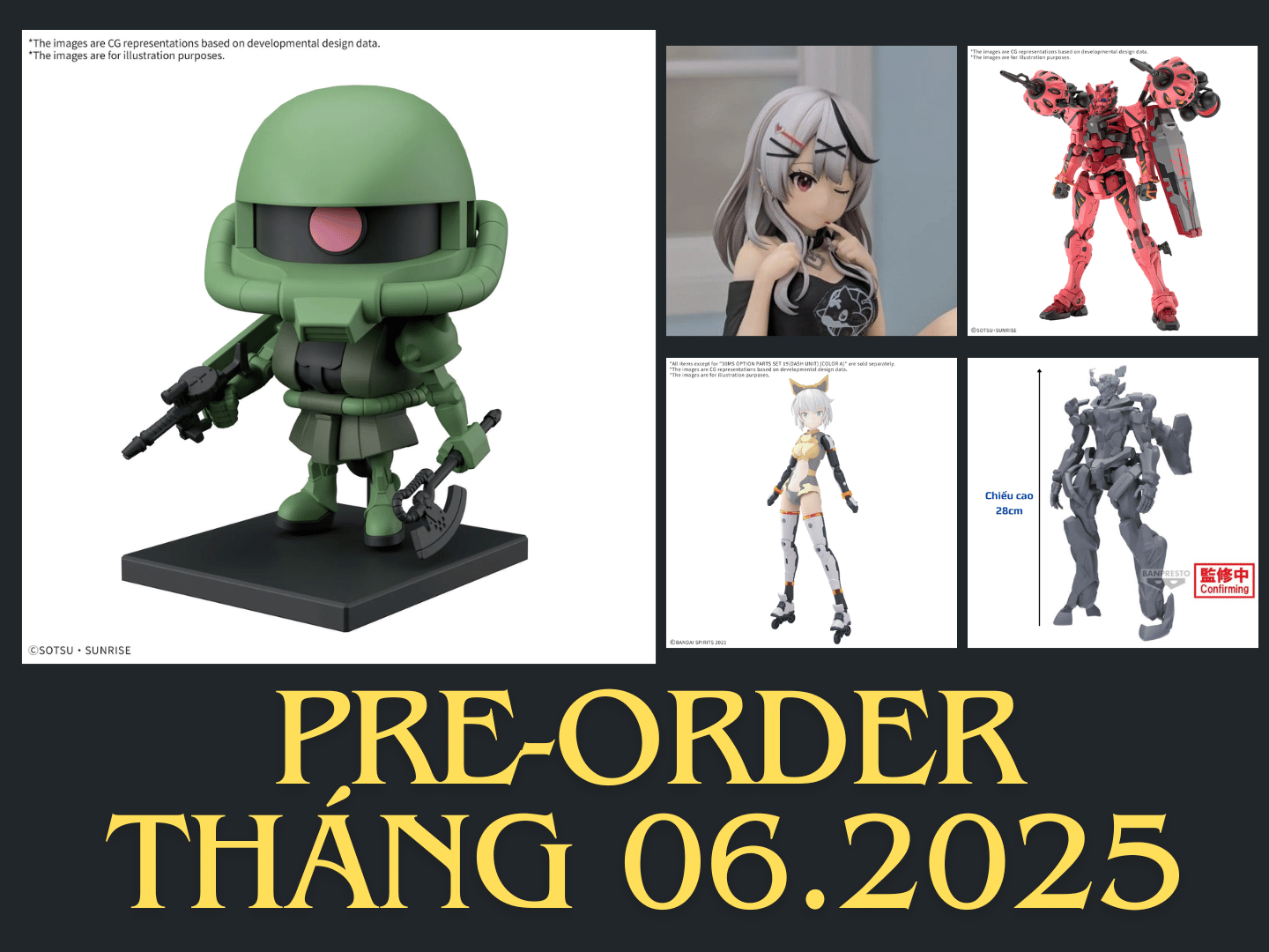 08002506 Pre-order / Đặt trước: Giao hàng 2025 tháng 06