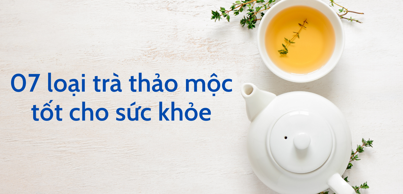 07 LOẠI TRÀ THẢO MỘC TỐT CHO SỨC KHỎE BẠN NÊN DÙNG NGAY HÔM NAY