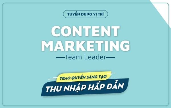 Content Marketing Team Leader