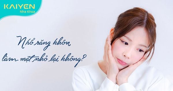 Giải đáp: Nhổ răng khôn làm mặt nhỏ lại không?