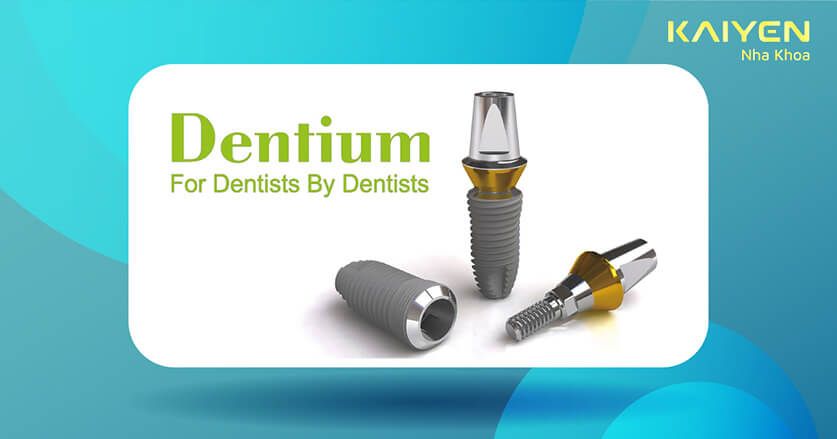 Trụ implant Dentium
