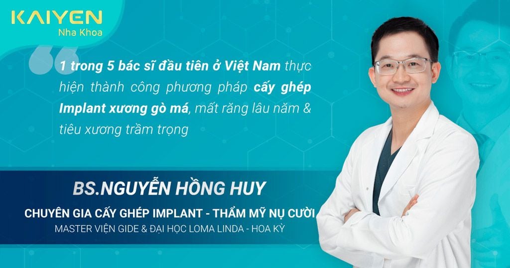 Cấy ghép Implant với bác sĩ Nguyễn Hồng Huy