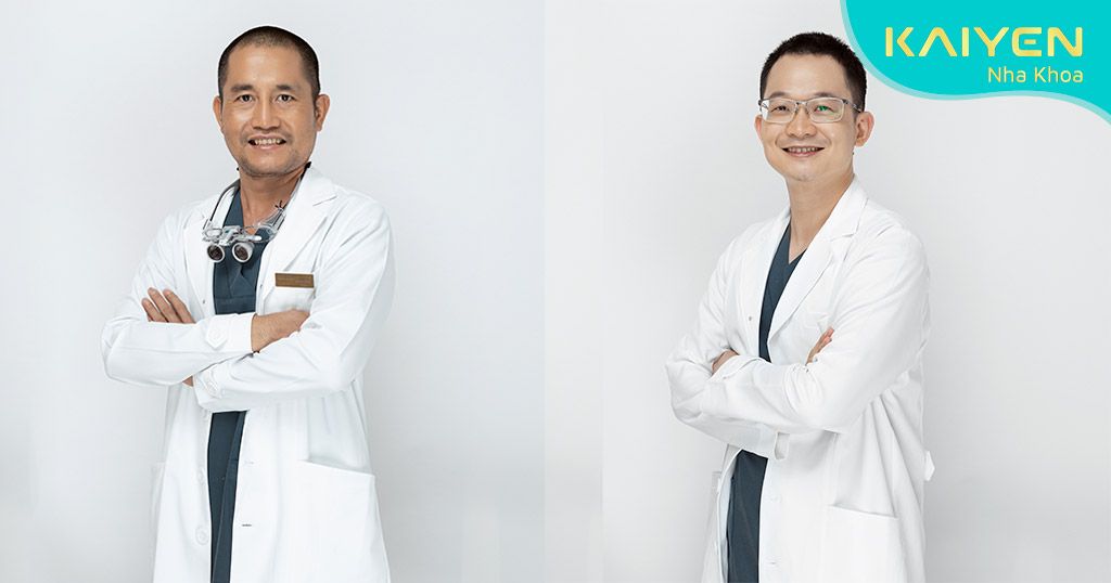 Bác sĩ Trần Thanh Phong và Bác sĩ Nguyễn Hồng Huy