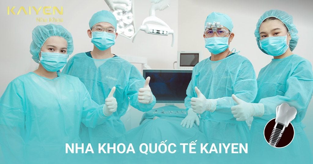 Nha khoa Quốc Tế KAIYEN tự hào là trung tâm cấy ghép Implant hàng đầu Tp.HCM