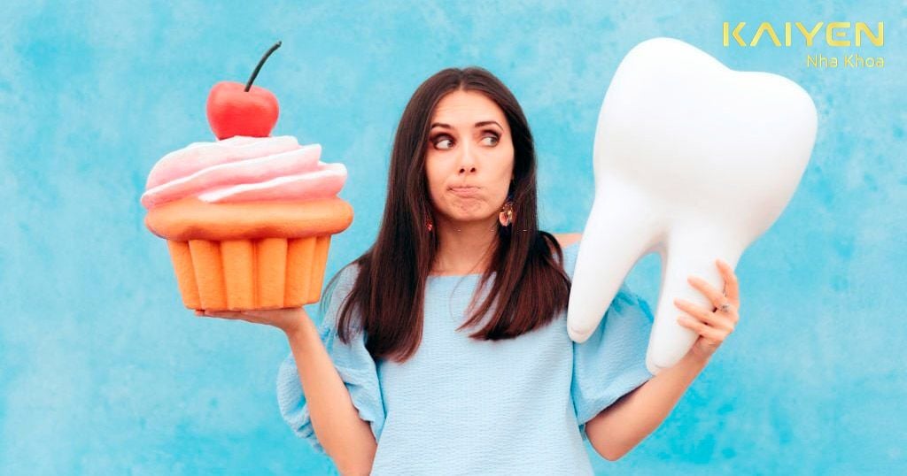 Ăn nhiều đồ ngọt tăng nguy cơ rụng răng sớm