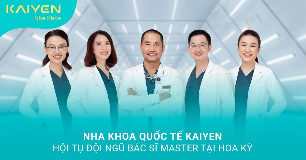 Đội ngũ bác sĩ kỹ thuật hàng đầu và tận tâm từ Nha Khoa Quốc Tế KAIYEN