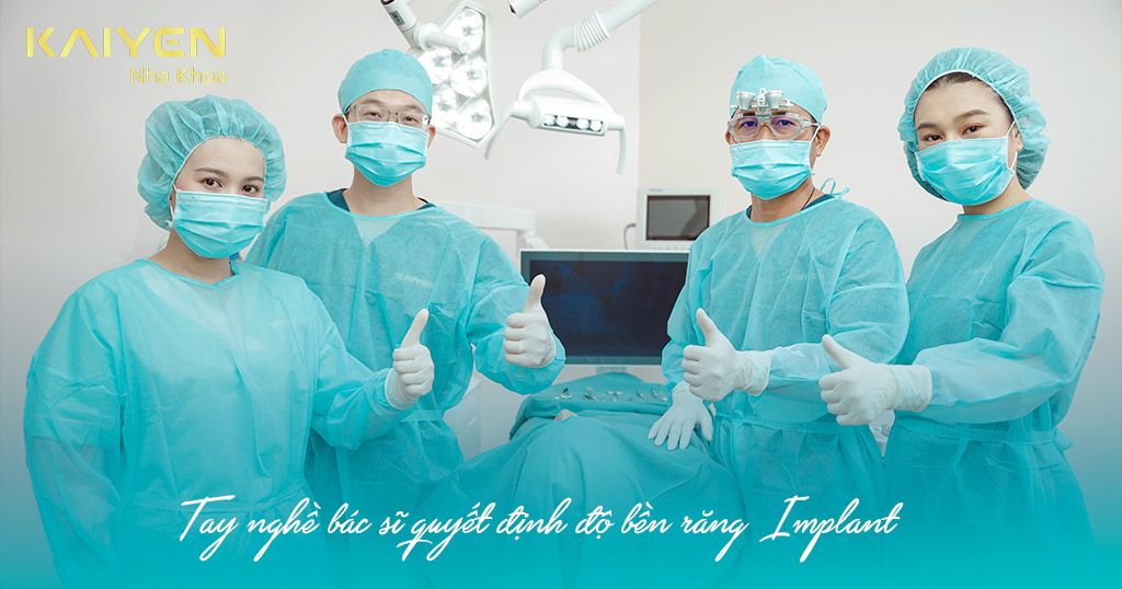 Bác sĩ giỏi, giàu kinh nghiệm giúp cấy ghép Implant thành công