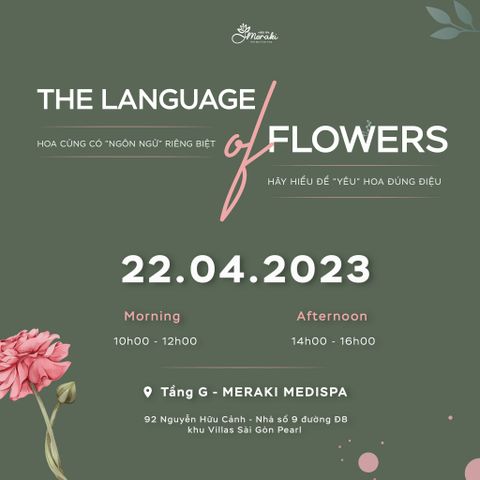 Free Workshop “LANGUAGE OF FLOWERS