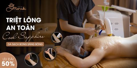 TRIỆT LÔNG Công Nghệ Cao COOL SAPPHIRE - Sạch trong 1 lần ✨