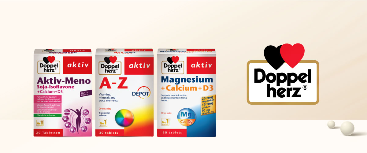 DOPPEL HERZ - THỰC PHẨM BỔ SUNG VITAMIN VÀ KHOÁNG CHẤT TỪ ĐỨC