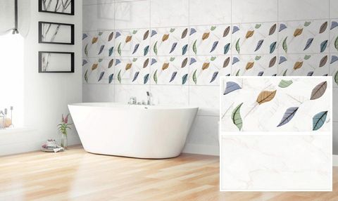 6 mẫu gạch ốp tường toilet cho không gian sạch sẽ, hiện đại