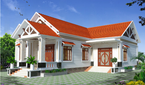 Cách chọn màu sơn nhà đẹp cấp 4