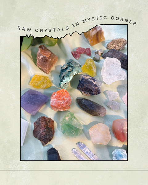 RAW CRYSTALS - VẺ ĐẸP THUẦN KHIẾT TỪ THIÊN NHIÊN