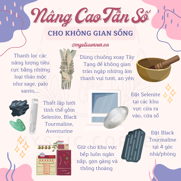 NÂNG CAO TẦN SỐ CHO KHÔNG GIAN SỐNG