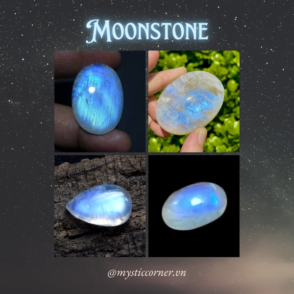 MOONSTONE VÀ RAINBOW MOONSTONE