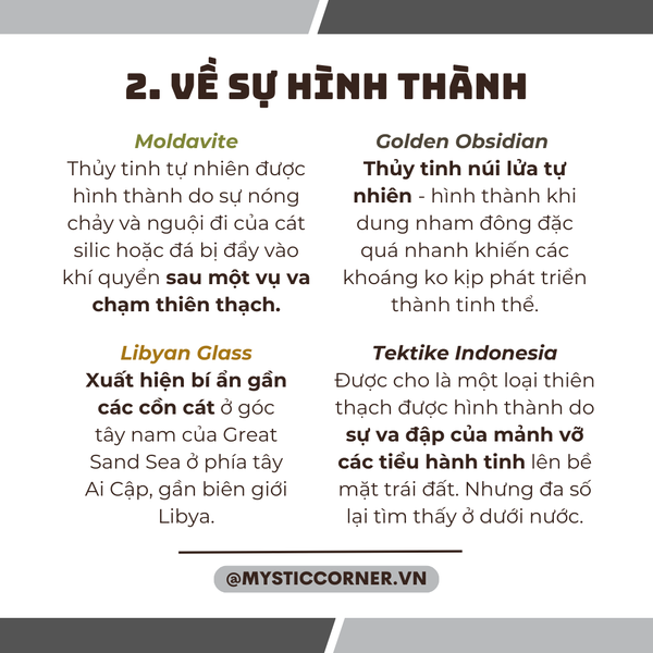 CÙNG TÌM HIỂU VỀ DÒNG ĐÁ THỦY TINH
