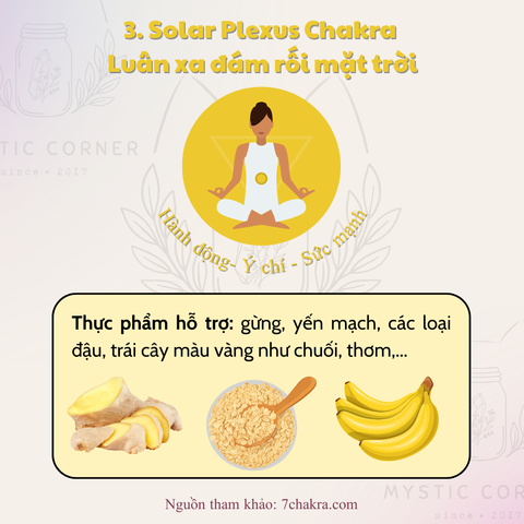 NÊN ĂN GÌ ĐỂ HỖ TRỢ 7 LUÂN XA?