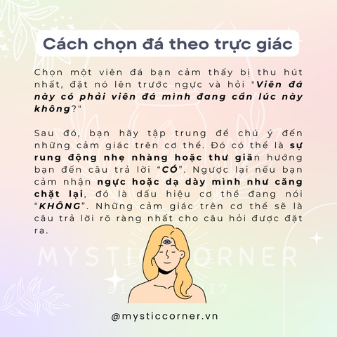 CHỌN ĐÁ THEO CÔNG DỤNG HAY TRỰC GIÁC?
