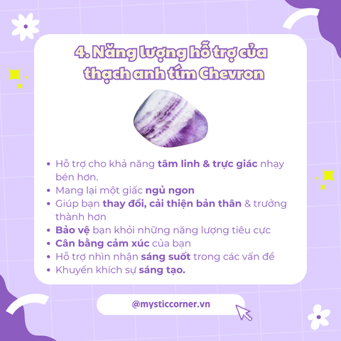 CHEVRON AMETHYST KHÁC GÌ AMETHYST THÔNG THƯỜNG?