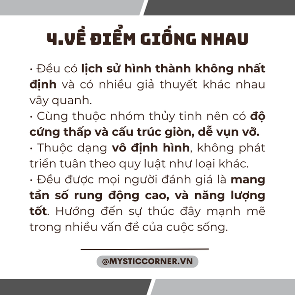 CÙNG TÌM HIỂU VỀ DÒNG ĐÁ THỦY TINH