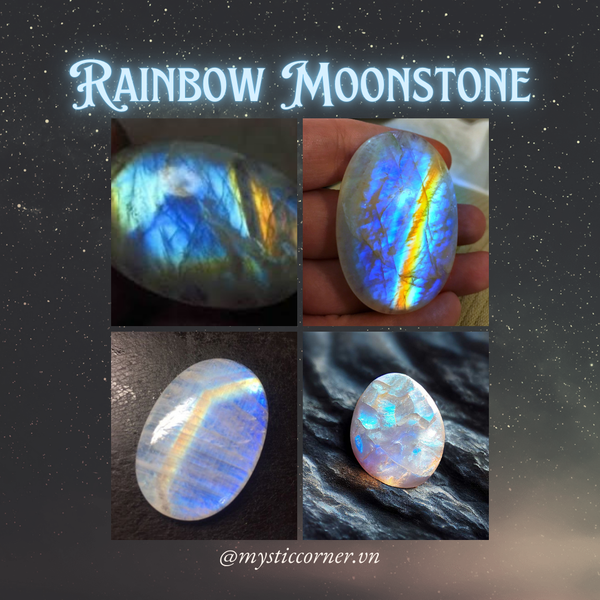 MOONSTONE VÀ RAINBOW MOONSTONE