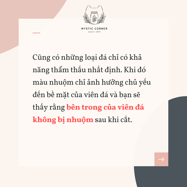 ĐÁ NHUỘM MÀU CÓ PHẢI ĐÁ GIẢ?