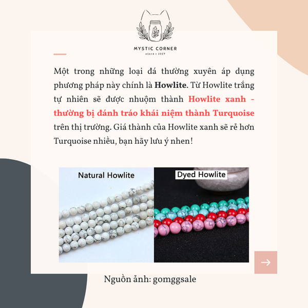 ĐÁ NHUỘM MÀU CÓ PHẢI ĐÁ GIẢ?