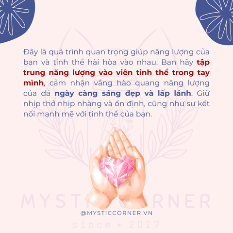 CÁC BƯỚC LẬP TRÌNH TINH THỂ - Phát Huy Tối Đa Năng Lượng