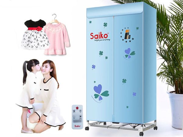 Hướng dẫn cách lắp tủ sấy quần áo Saiko CD-1500