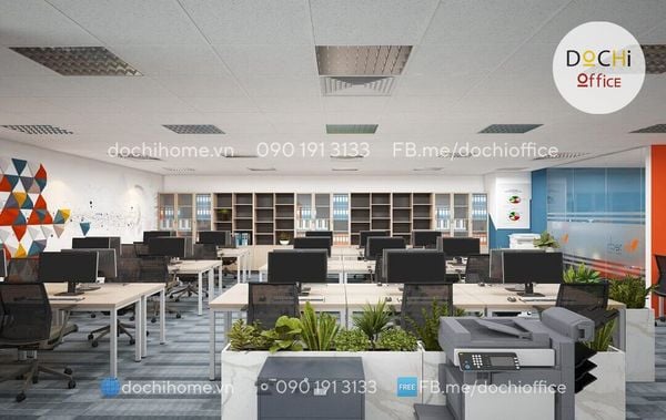 3 Xu Hướng Thiết Kế nội thất văn phòng 2024 – DOCHI Home