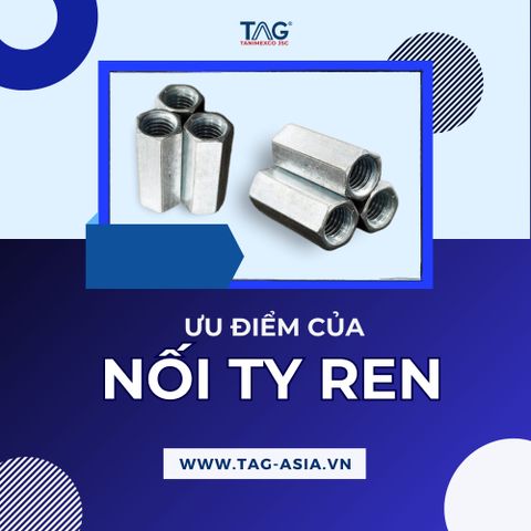 Khớp nối ty ren và những ưu điểm